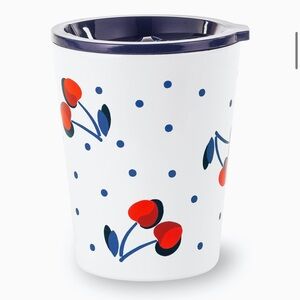 ♠️ Kate Spade ♠️ Vintage Cherry Dot Tumbler